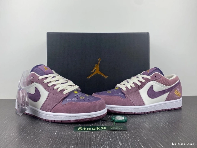 1st Kicks Shoes 1 DR8057-500 Unity Low Jordan (W) Air 0725